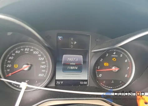 2018 Mercedes-Benz C 300 from USA, damaged, VIN WDDWF4JB6JR364345